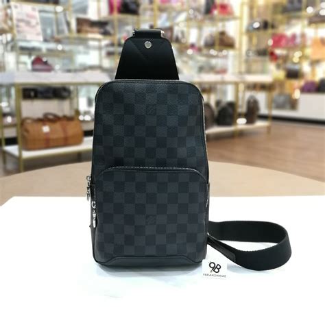 Avenue Slingbag Damier Graphite Canvas 